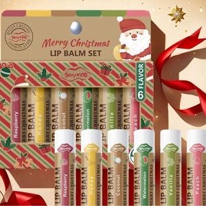 Merry Christmas Lip Balm Set - Assorted Colors